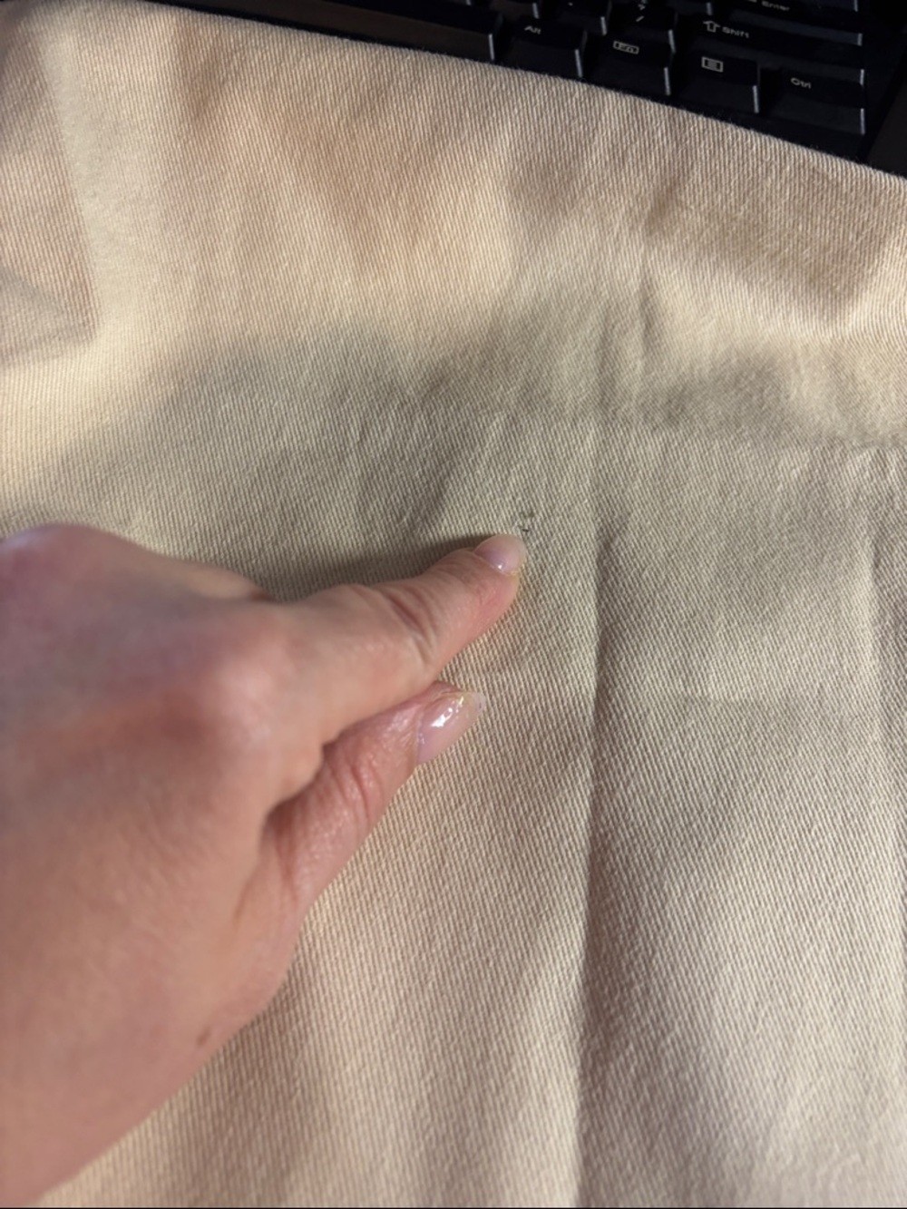 Louis Vuitton Beige and Black Logo Storage Dust Bag - Picture 5 of 7